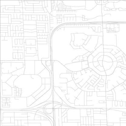 ROAD MAP OF MIAMI LAKES, FLORIDA BY MAPBAKES