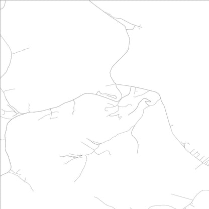 ROAD MAP OF WARFIELD, KENTUCKY BY MAPBAKES