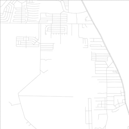 ROAD MAP OF MICCO, FLORIDA BY MAPBAKES