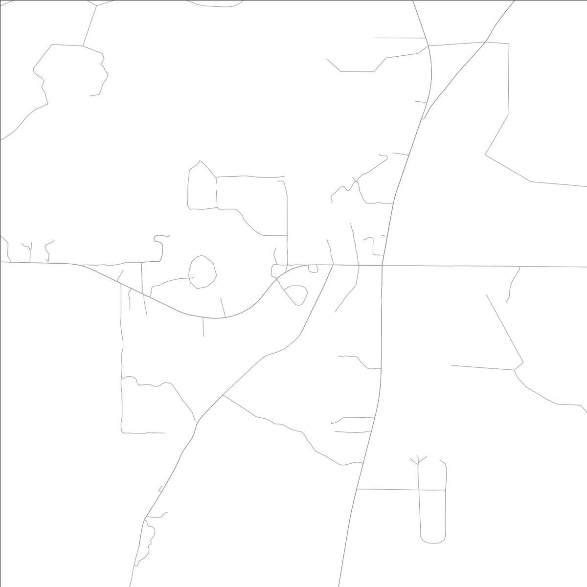 ROAD MAP OF MICCOSUKEE, FLORIDA BY MAPBAKES