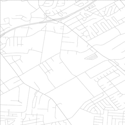 ROAD MAP OF WATTERSON PARK, KENTUCKY BY MAPBAKES