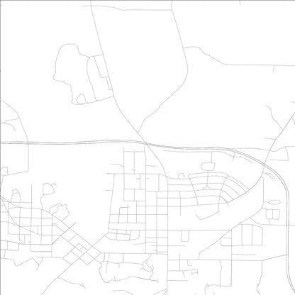 ROAD MAP OF ROCKMART, GEORGIA BY MAPBAKES