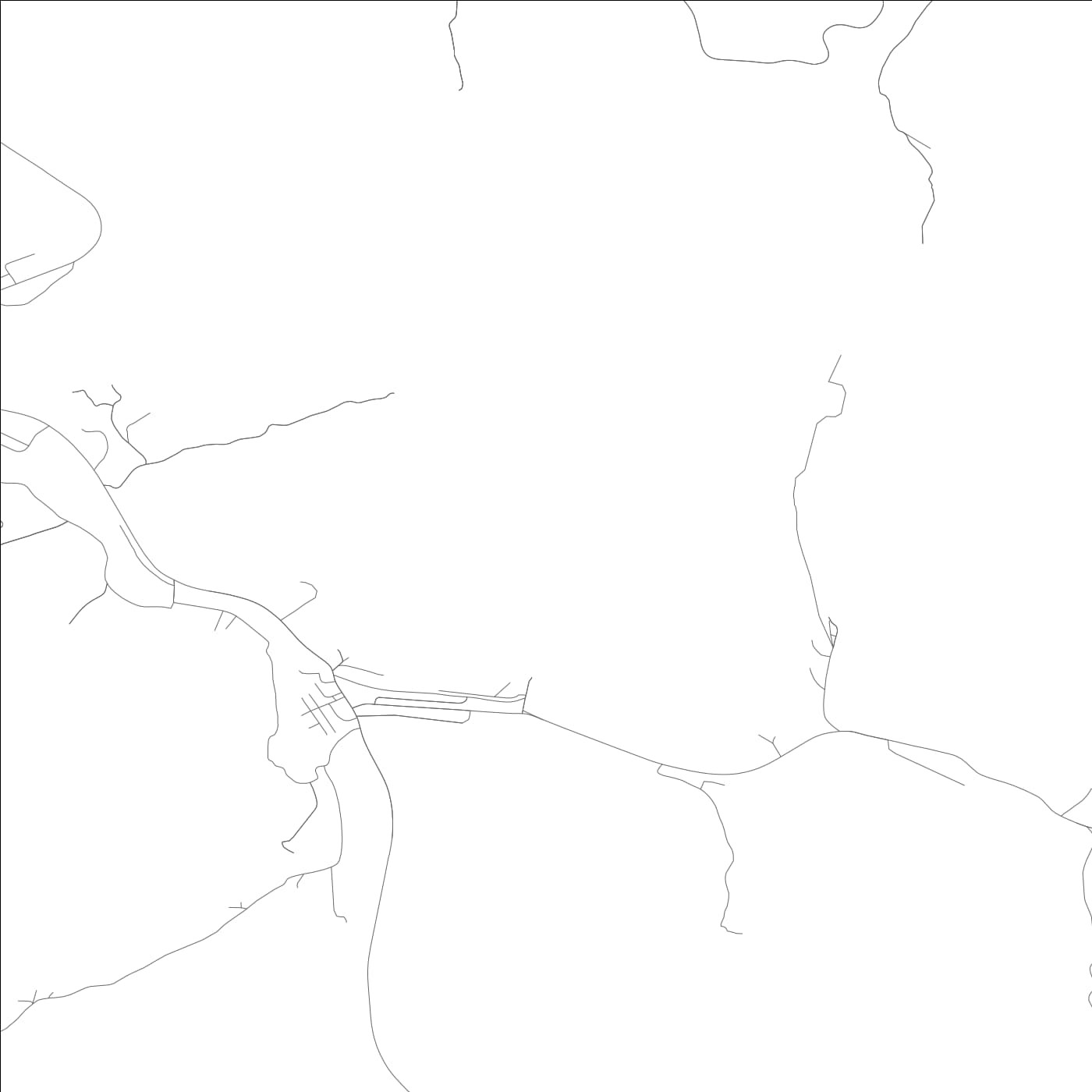 ROAD MAP OF WAYLAND, KENTUCKY BY MAPBAKES