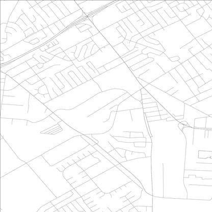 ROAD MAP OF WEST BUECHEL, KENTUCKY BY MAPBAKES