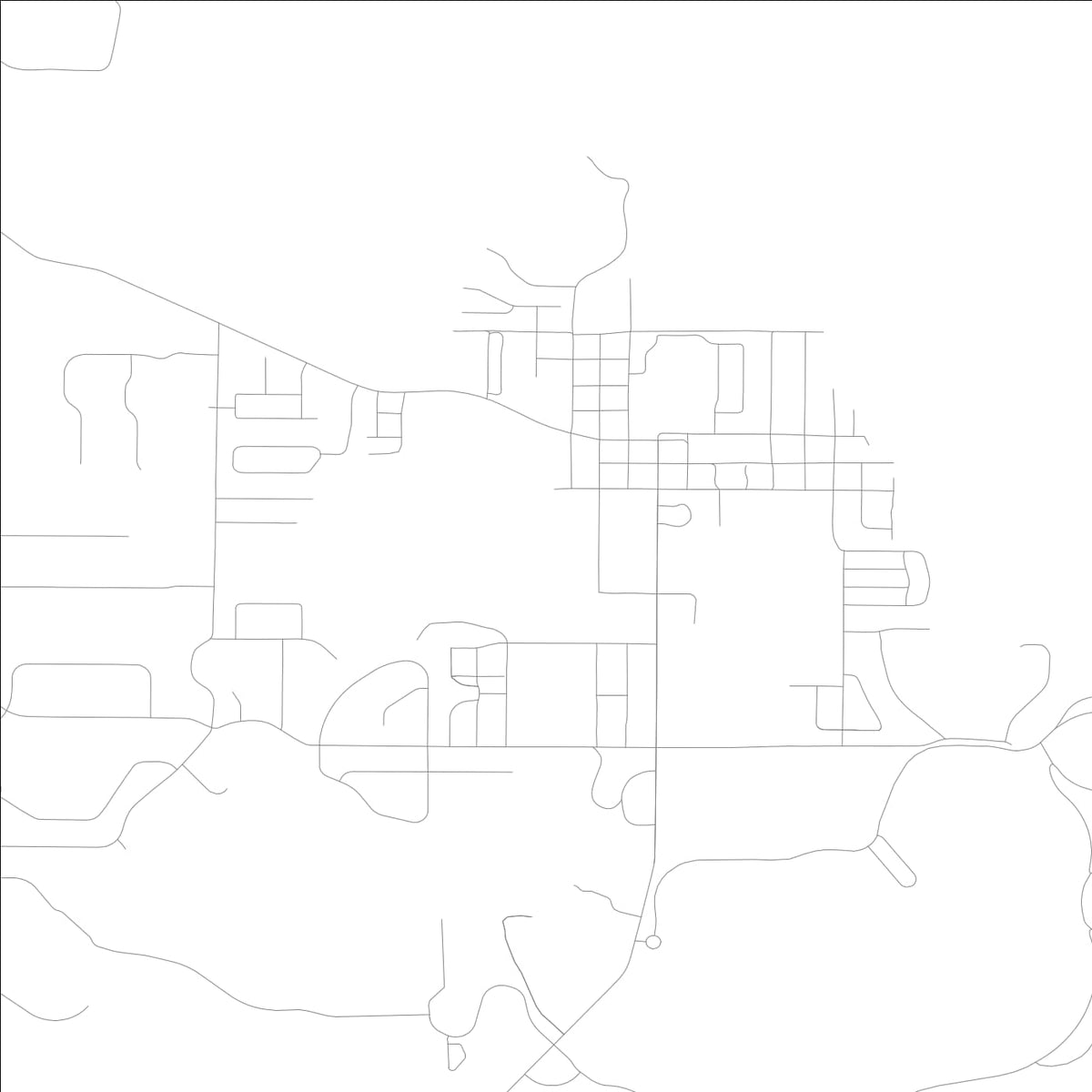 ROAD MAP OF MONTVERDE, FLORIDA BY MAPBAKES