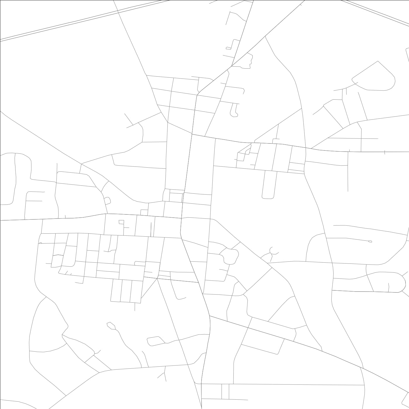 ROAD MAP OF SANDERSVILLE, GEORGIA BY MAPBAKES