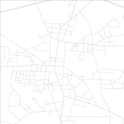 ROAD MAP OF SANDERSVILLE, GEORGIA BY MAPBAKES