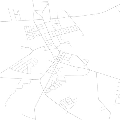 ROAD MAP OF MILTON, DELAWARE BY MAPBAKES