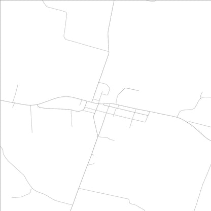 ROAD MAP OF WHITESVILLE, KENTUCKY BY MAPBAKES