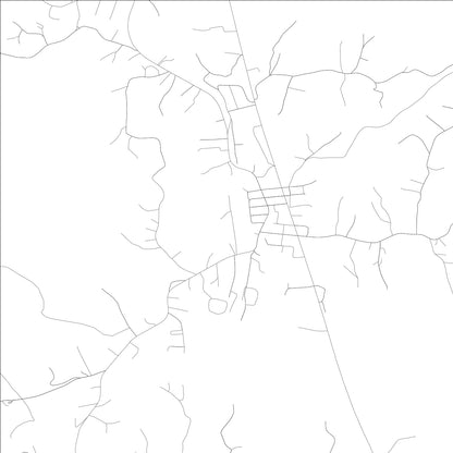 ROAD MAP OF WHITLEY CITY, KENTUCKY BY MAPBAKES