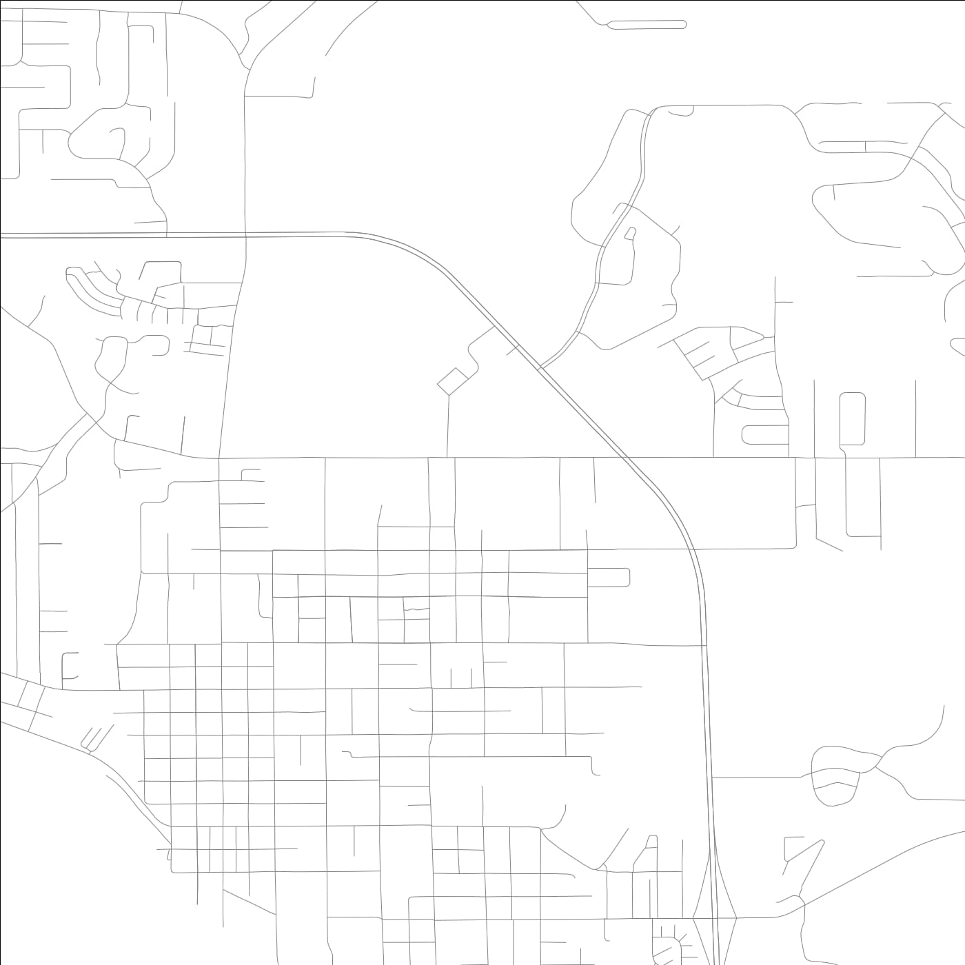 ROAD MAP OF MOUNT DORA, FLORIDA BY MAPBAKES