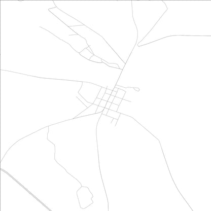 ROAD MAP OF SCOTLAND, GEORGIA BY MAPBAKES