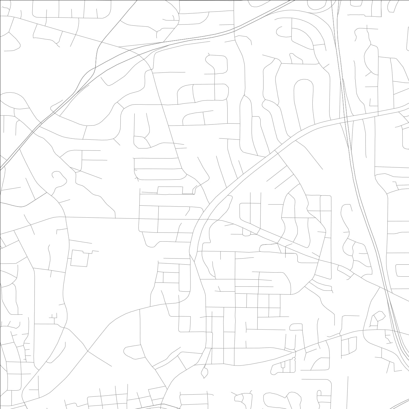 ROAD MAP OF SCOTTDALE, GEORGIA BY MAPBAKES