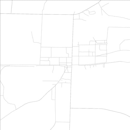 ROAD MAP OF SHELLMAN, GEORGIA BY MAPBAKES