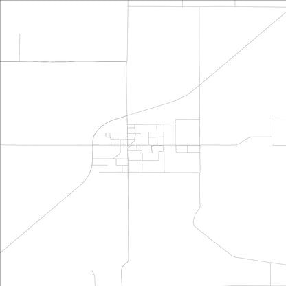 ROAD MAP OF SANDBORN, INDIANA BY MAPBAKES