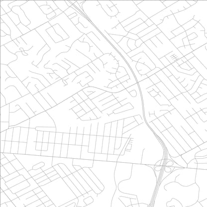 ROAD MAP OF WOODLAWN PARK, KENTUCKY BY MAPBAKES
