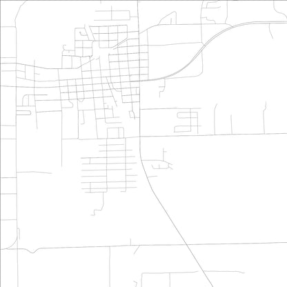 ROAD MAP OF NEWBERRY, FLORIDA BY MAPBAKES