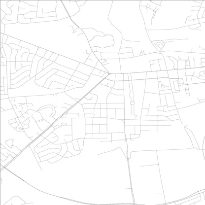ROAD MAP OF NEWARK, DELAWARE BY MAPBAKES