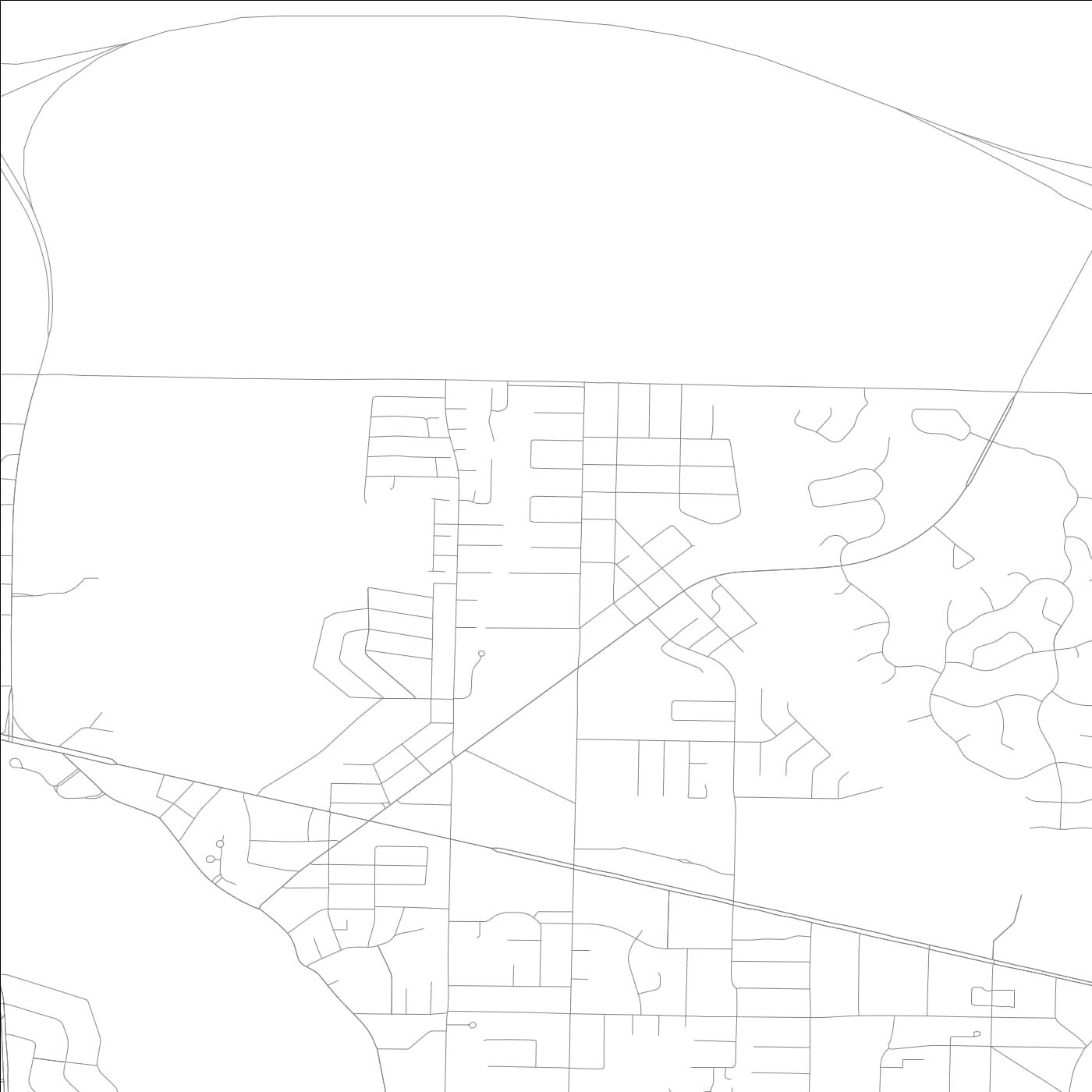 ROAD MAP OF NICEVILLE, FLORIDA BY MAPBAKES