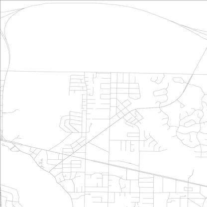 ROAD MAP OF NICEVILLE, FLORIDA BY MAPBAKES