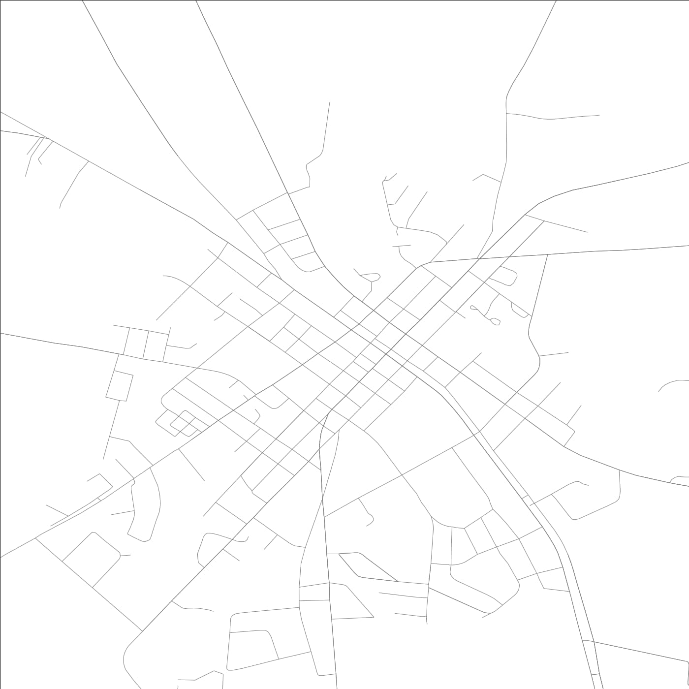 ROAD MAP OF SOPERTON, GEORGIA BY MAPBAKES