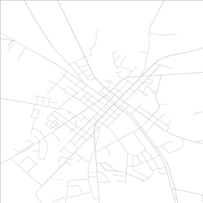 ROAD MAP OF SOPERTON, GEORGIA BY MAPBAKES