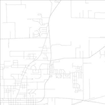 ROAD MAP OF NORTH BROOKSVILLE, FLORIDA BY MAPBAKES