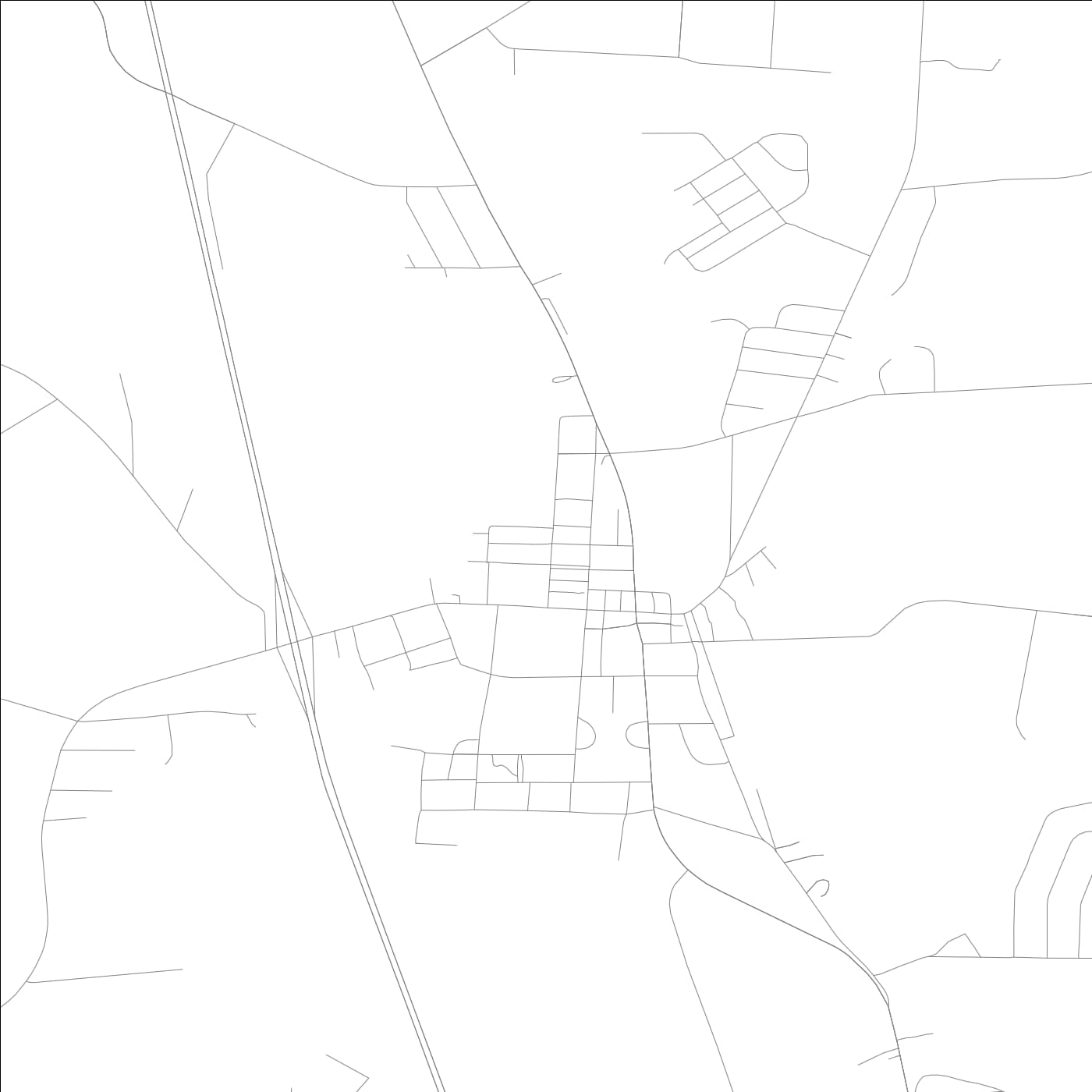 ROAD MAP OF SPARKS, GEORGIA BY MAPBAKES