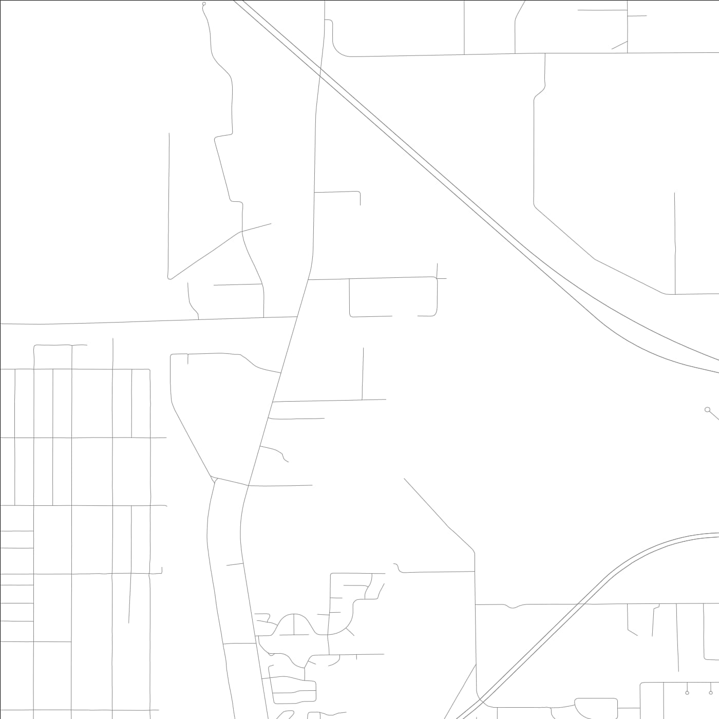 ROAD MAP OF NORTH FORT MYERS, FLORIDA BY MAPBAKES