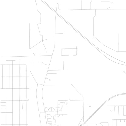 ROAD MAP OF NORTH FORT MYERS, FLORIDA BY MAPBAKES