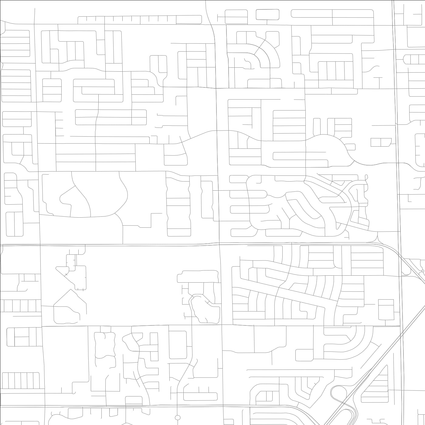 ROAD MAP OF NORTH LAUDERDALE, FLORIDA BY MAPBAKES