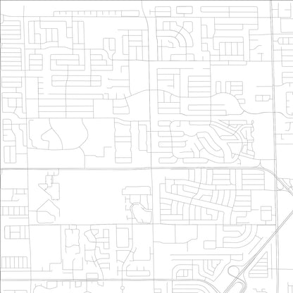 ROAD MAP OF NORTH LAUDERDALE, FLORIDA BY MAPBAKES