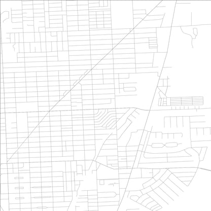 ROAD MAP OF NORTH MIAMI, FLORIDA BY MAPBAKES