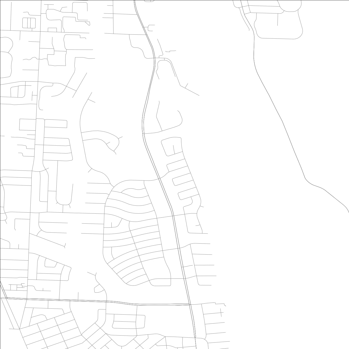 ROAD MAP OF NORTH PALM BEACH, FLORIDA BY MAPBAKES