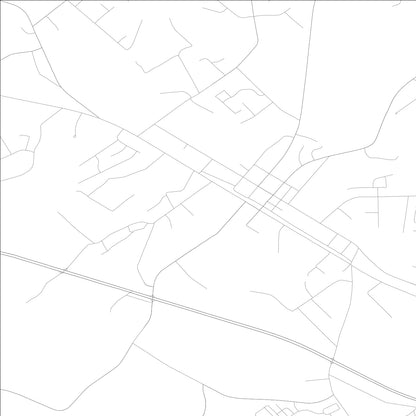 ROAD MAP OF STATHAM, GEORGIA BY MAPBAKES