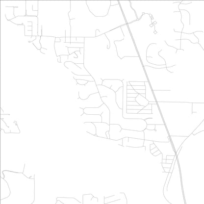 ROAD MAP OF NORTH RIVER SHORES, FLORIDA BY MAPBAKES