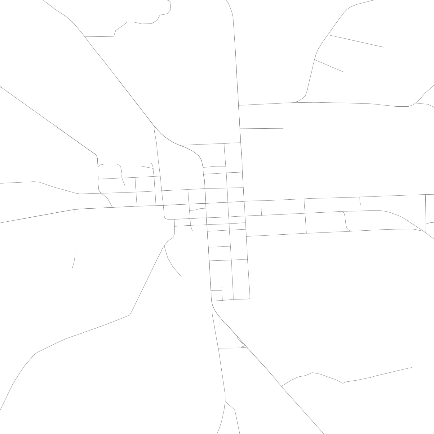 ROAD MAP OF STILLMORE, GEORGIA BY MAPBAKES