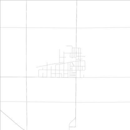 ROAD MAP OF SHIRLEY, INDIANA BY MAPBAKES
