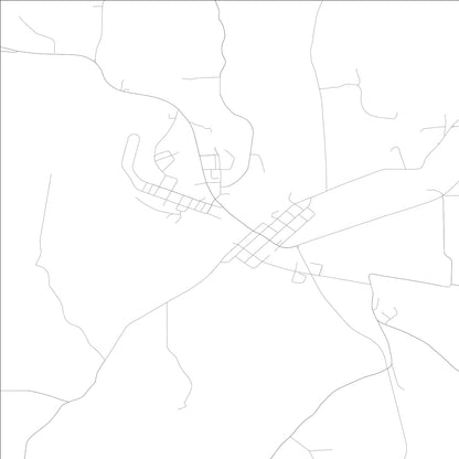 ROAD MAP OF SHOALS, INDIANA BY MAPBAKES