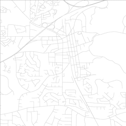 ROAD MAP OF STONE MOUNTAIN, GEORGIA BY MAPBAKES