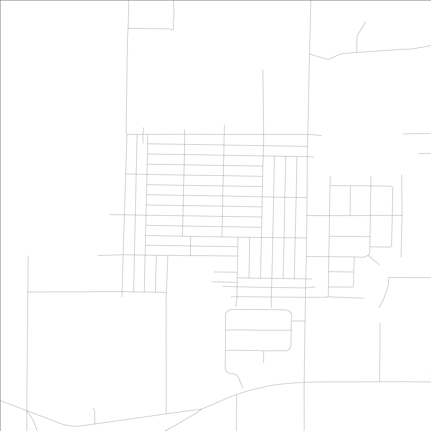 ROAD MAP OF OCALA ESTATES, FLORIDA BY MAPBAKES