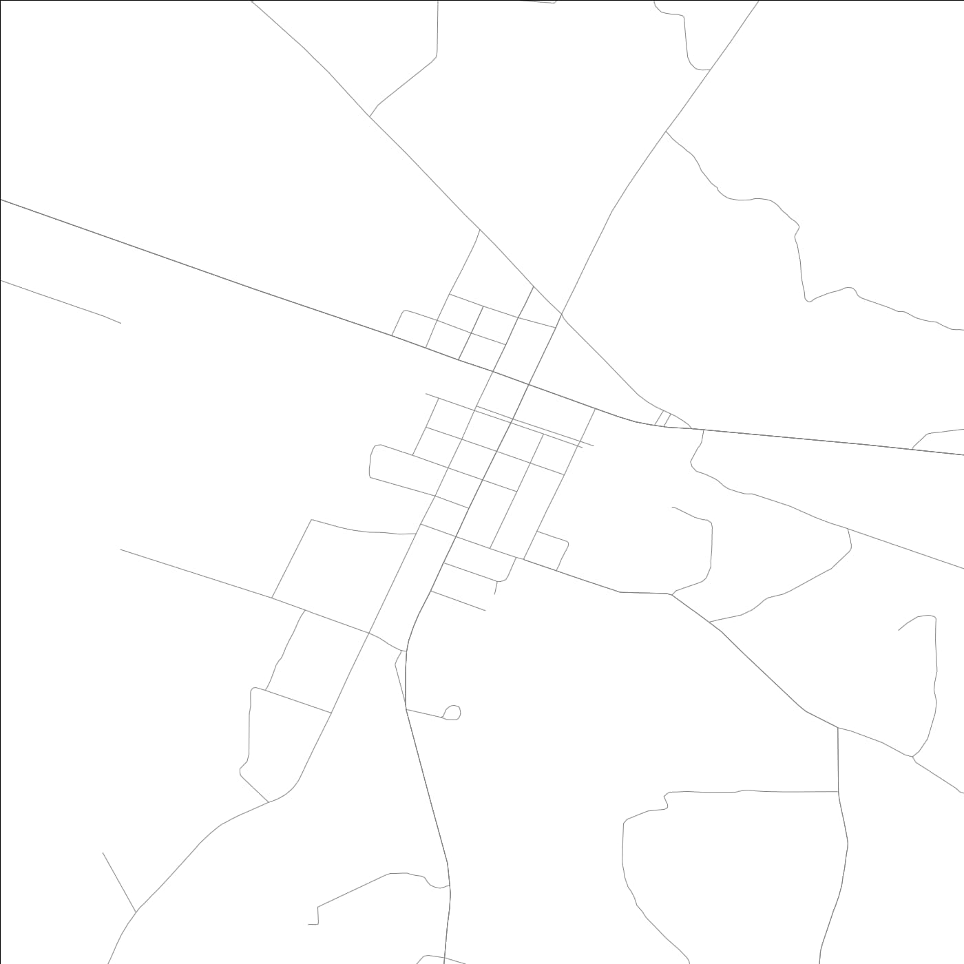 ROAD MAP OF SURRENCY, GEORGIA BY MAPBAKES