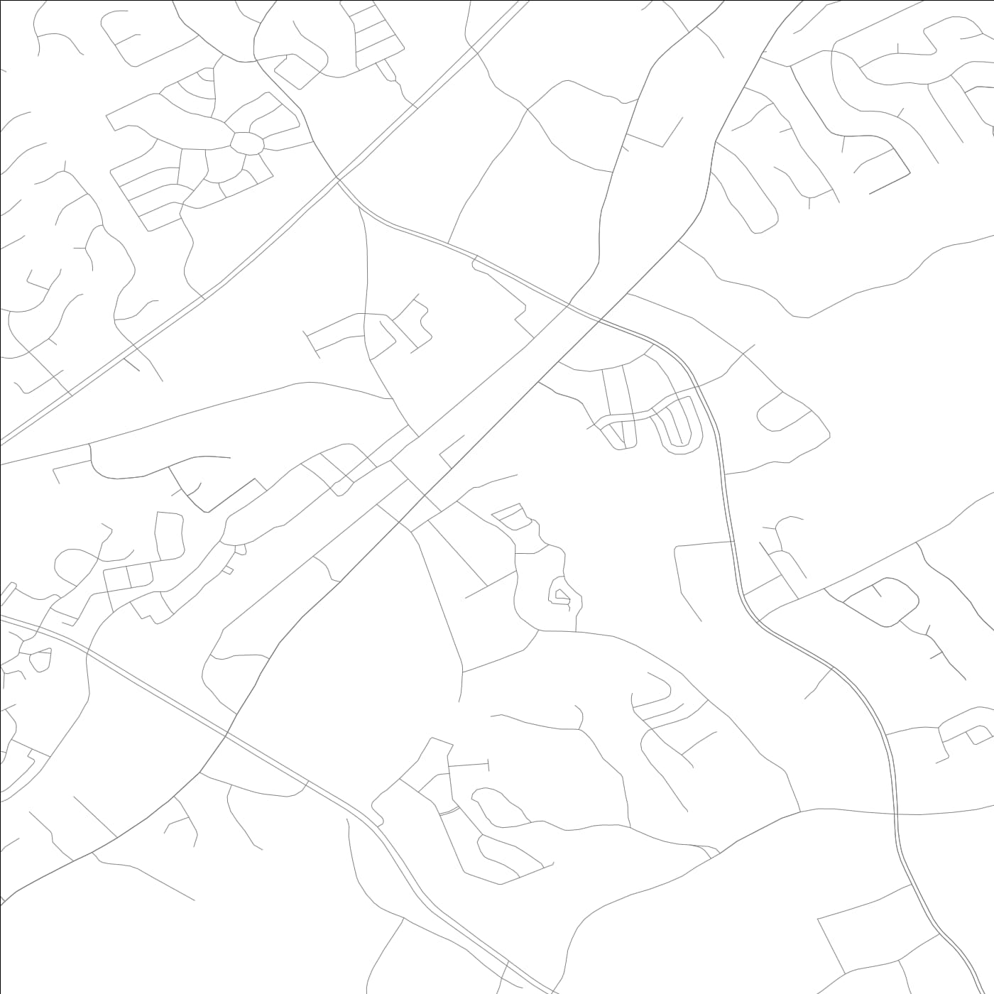 ROAD MAP OF SUWANEE, GEORGIA BY MAPBAKES