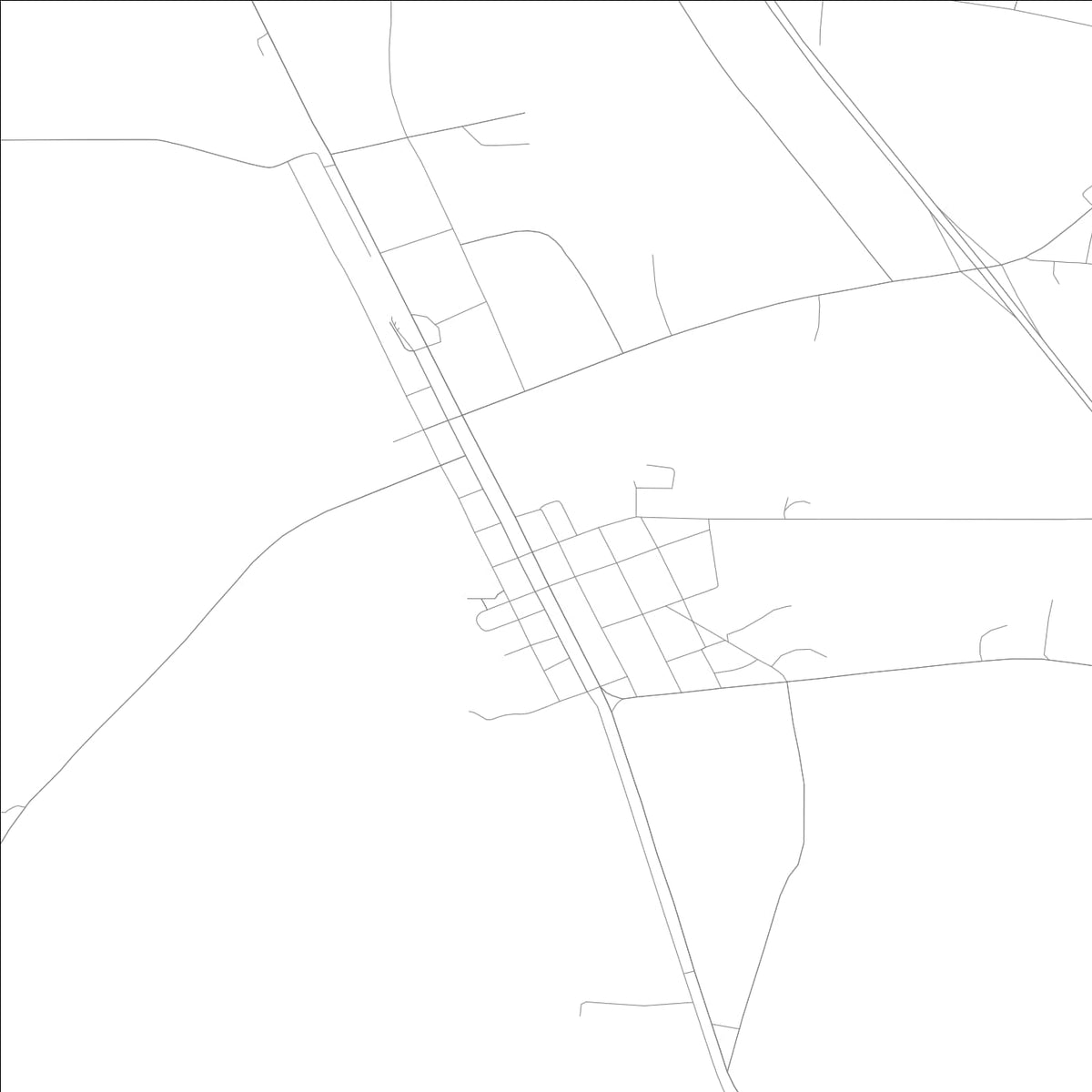 ROAD MAP OF SYCAMORE, GEORGIA BY MAPBAKES