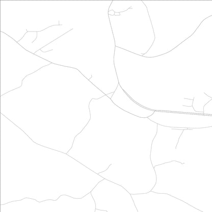 ROAD MAP OF TALMO, GEORGIA BY MAPBAKES
