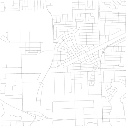 ROAD MAP OF OPA LOCKA, FLORIDA BY MAPBAKES