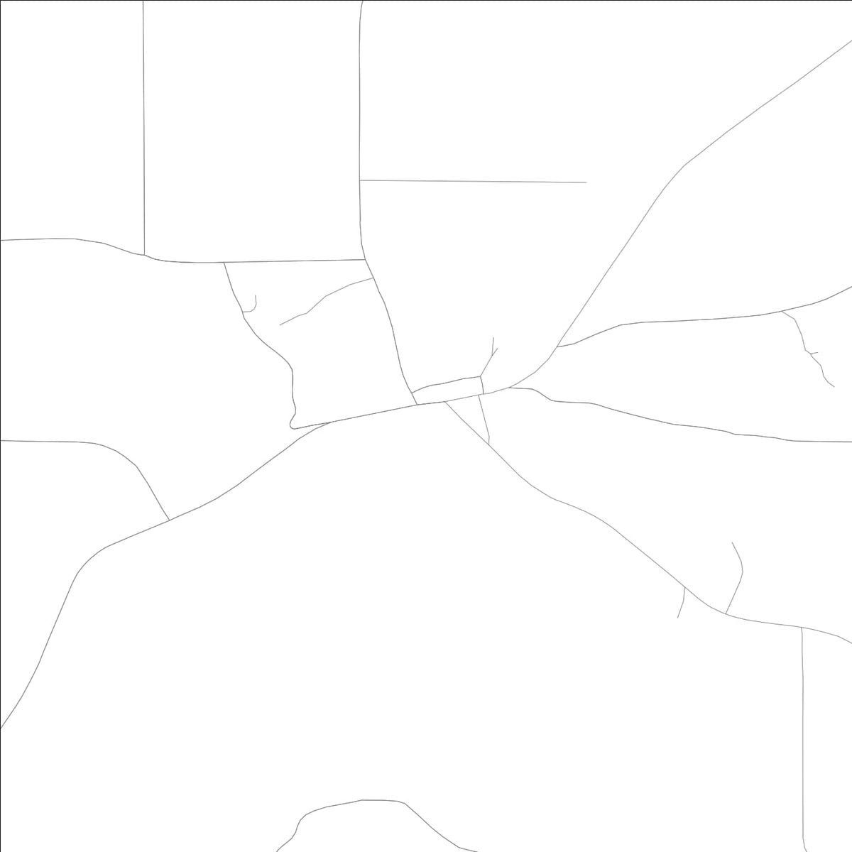 ROAD MAP OF TAZEWELL, GEORGIA BY MAPBAKES