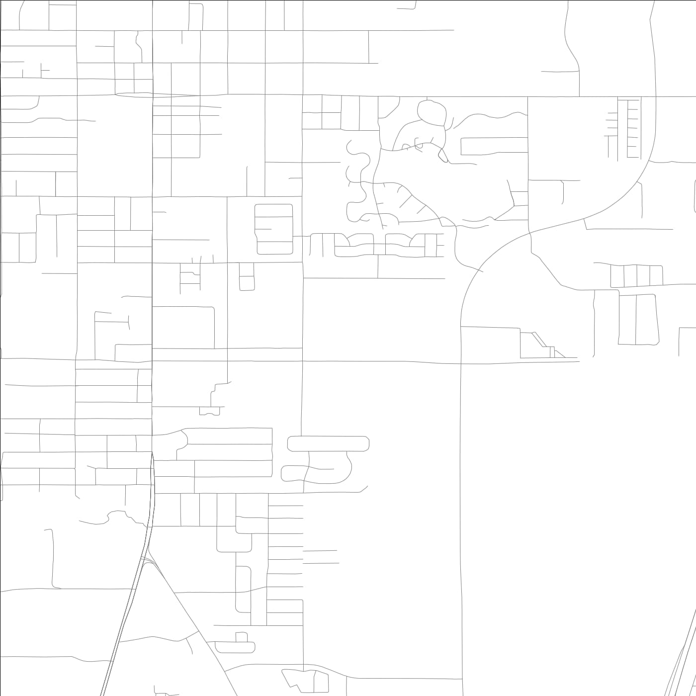 ROAD MAP OF ORANGE CITY, FLORIDA BY MAPBAKES