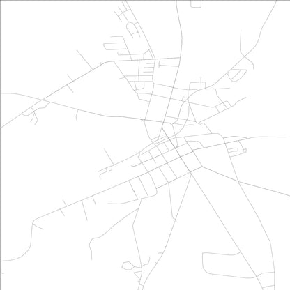 ROAD MAP OF TENNILLE, GEORGIA BY MAPBAKES