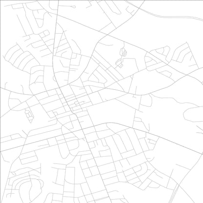 ROAD MAP OF THOMSON, GEORGIA BY MAPBAKES